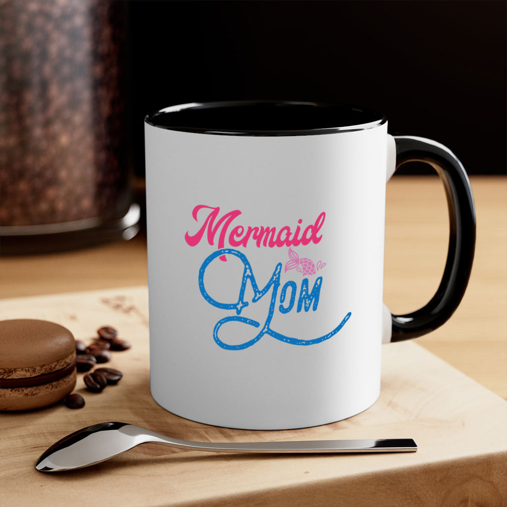 Mermaid Mom 371#- mermaid-Mug / Coffee Cup