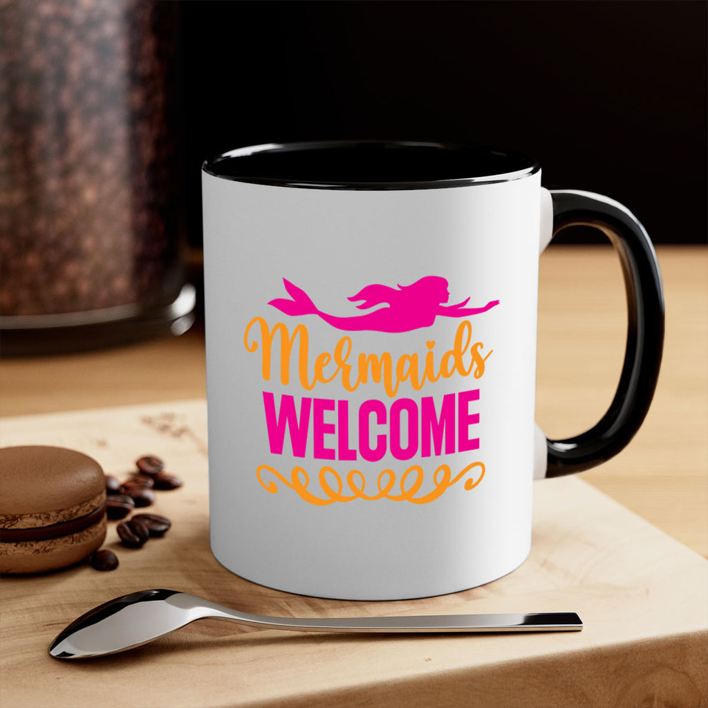 Mermaids Welcome 472#- mermaid-Mug / Coffee Cup