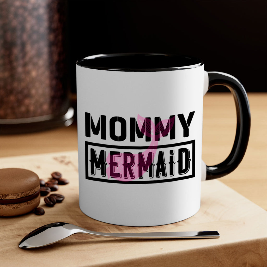 Mommy mermaid 514#- mermaid-Mug / Coffee Cup