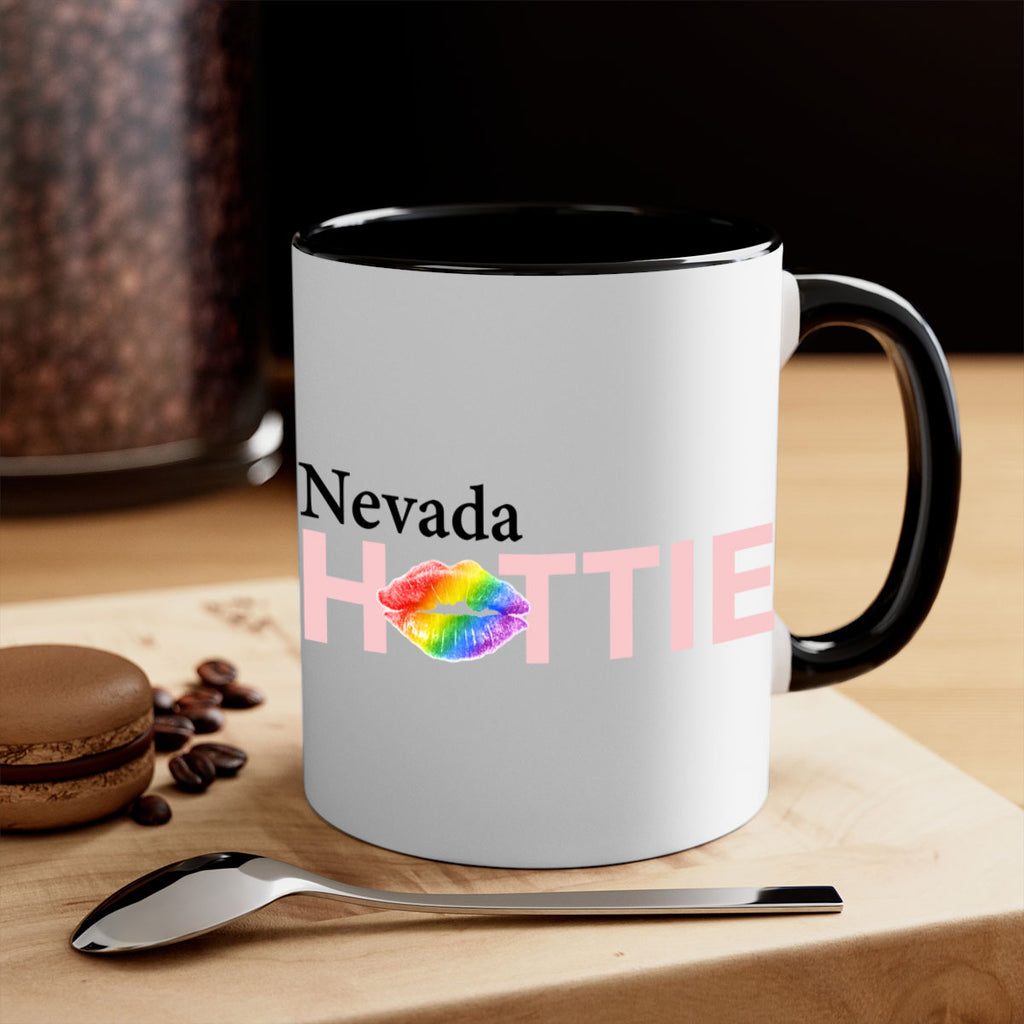 Nevada Hottie with rainbow lips 28#- Hottie Collection-Mug / Coffee Cup
