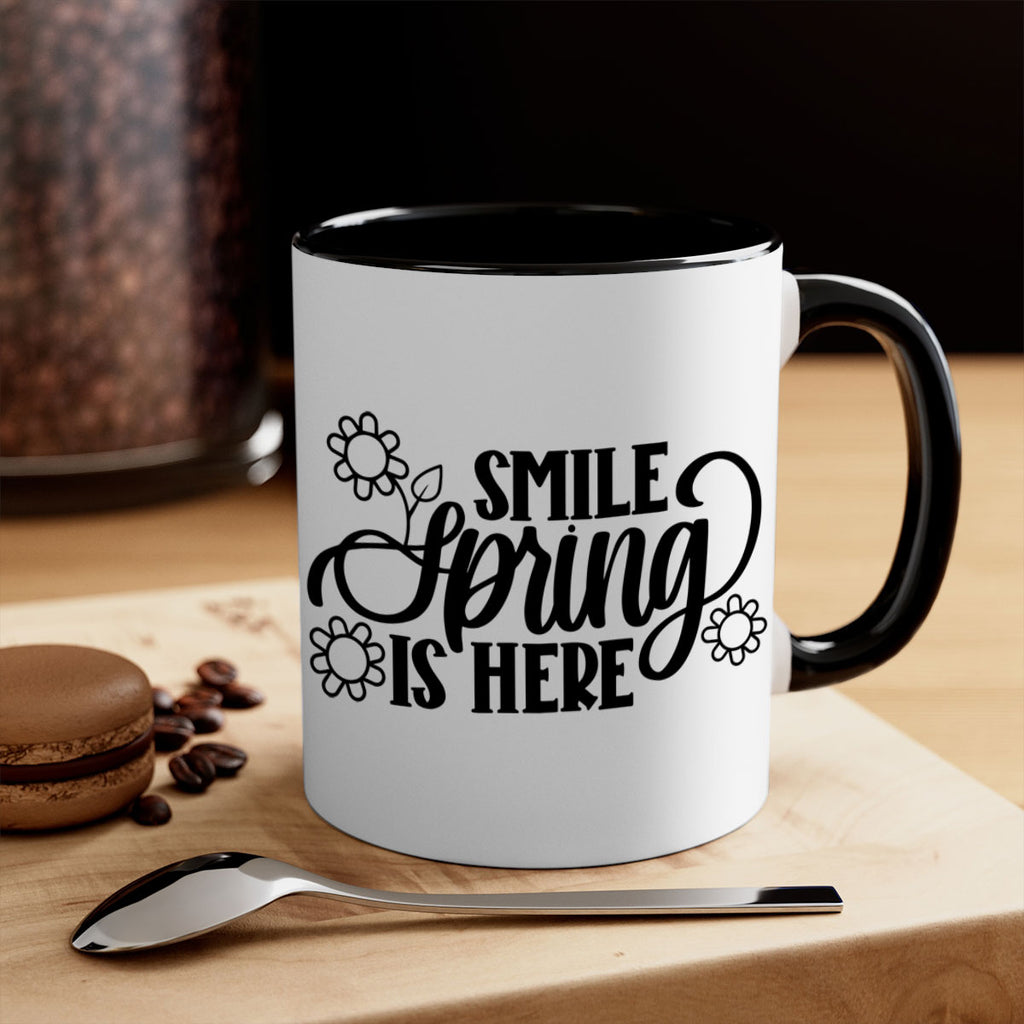 PNG_Smile Spring Is Here395#- spring-Mug / Coffee Cup