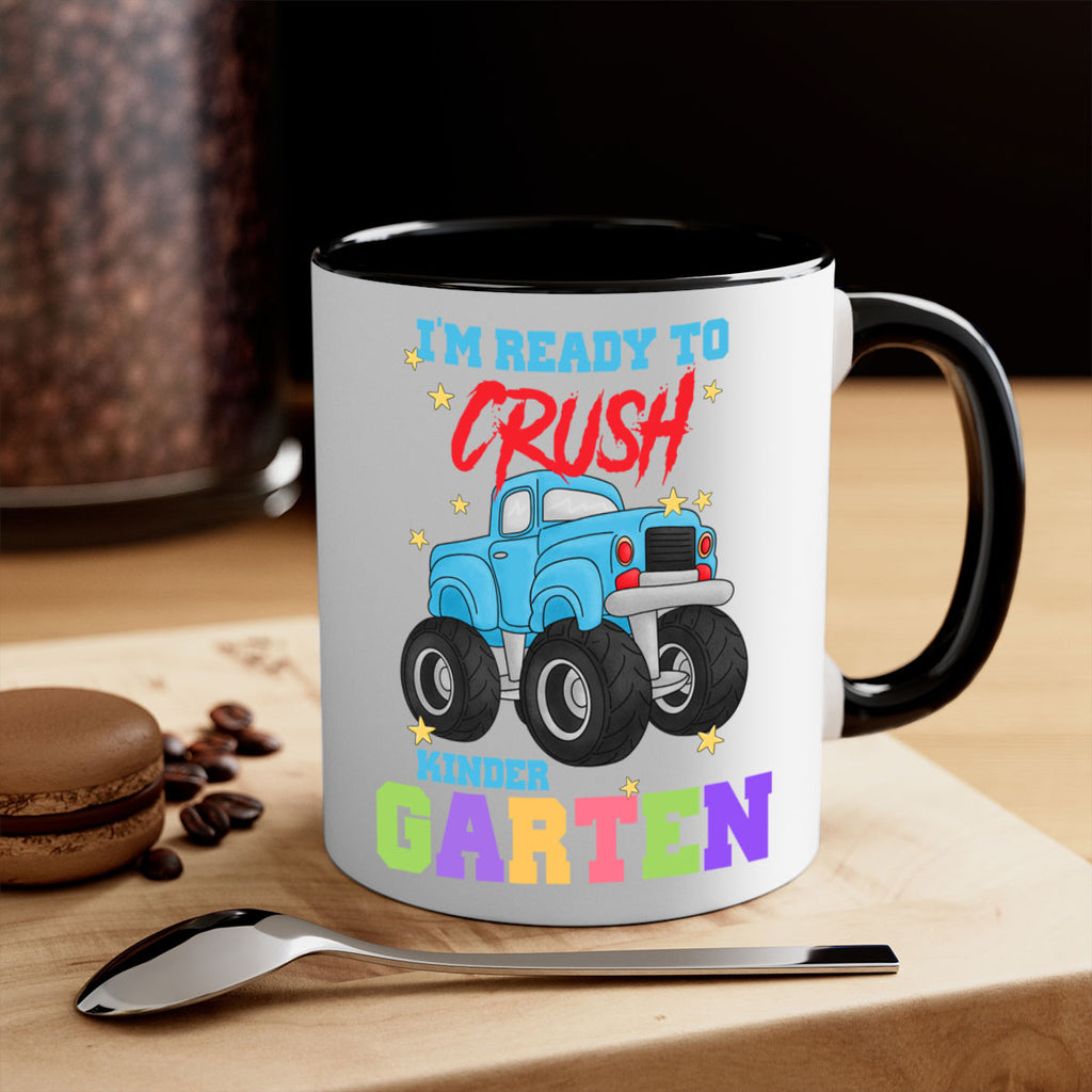Ready to Crush Kindergarten MonsterTruck 16#- Kindergarten-Mug / Coffee Cup