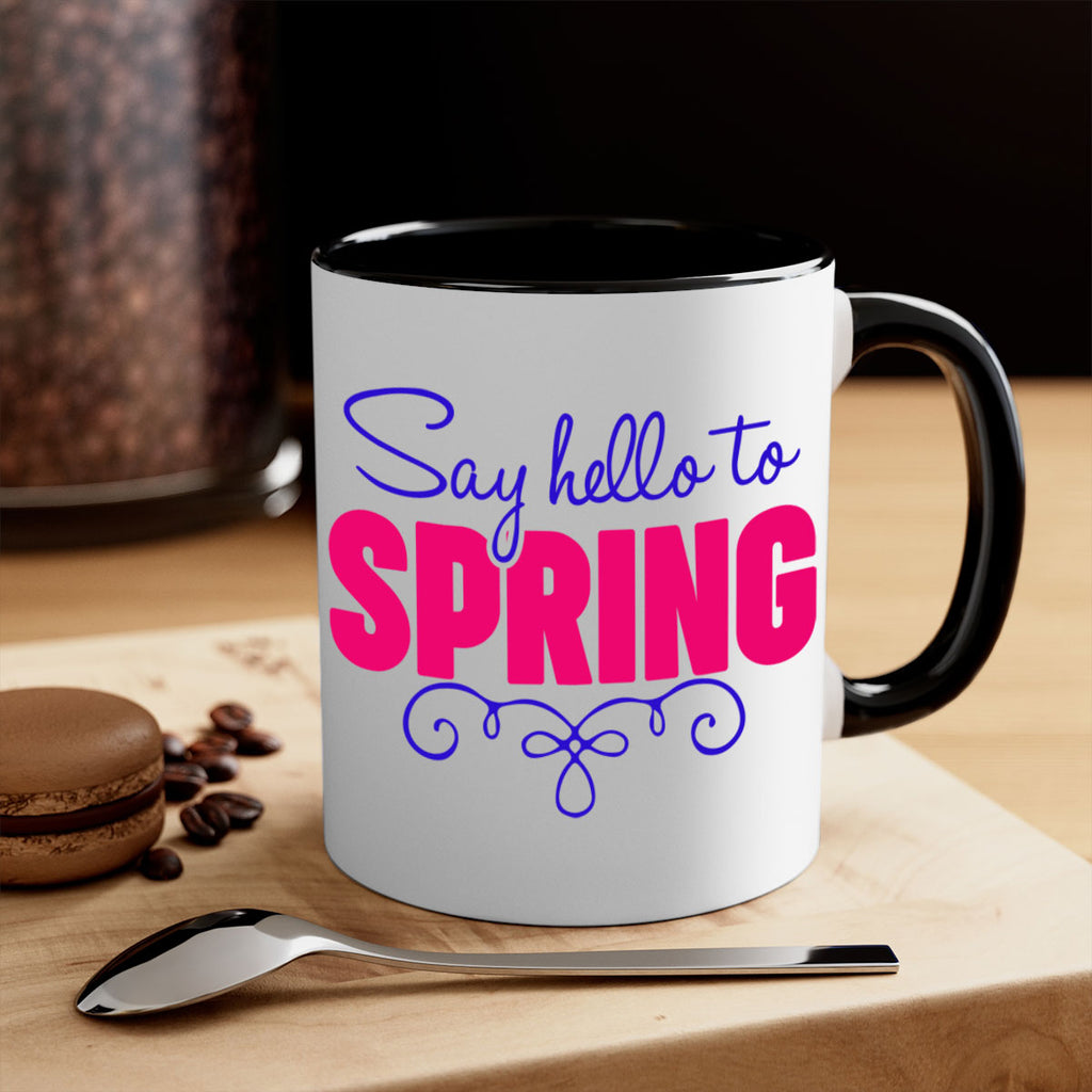 Say Hello to Spring 401#- spring-Mug / Coffee Cup
