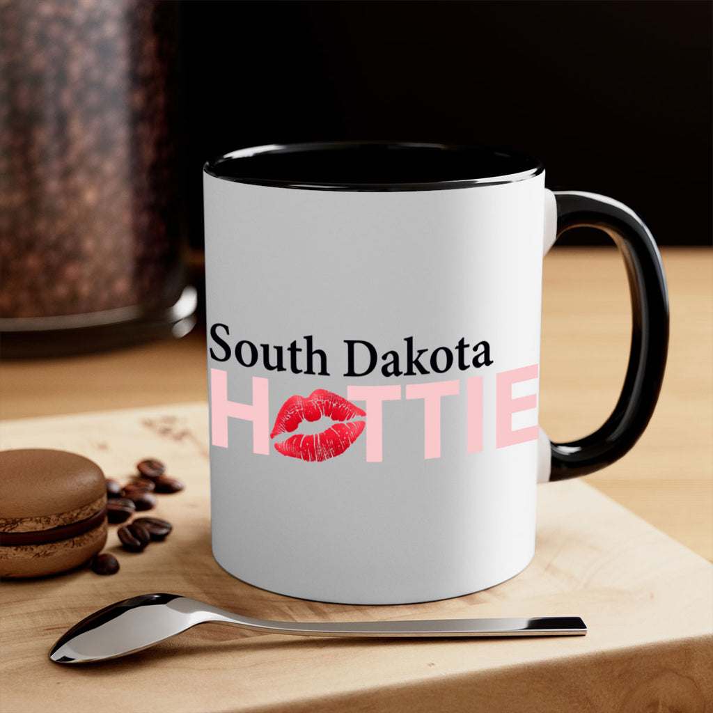 South Dakota Hottie With Red Lips 41#- Hottie Collection-Mug / Coffee Cup