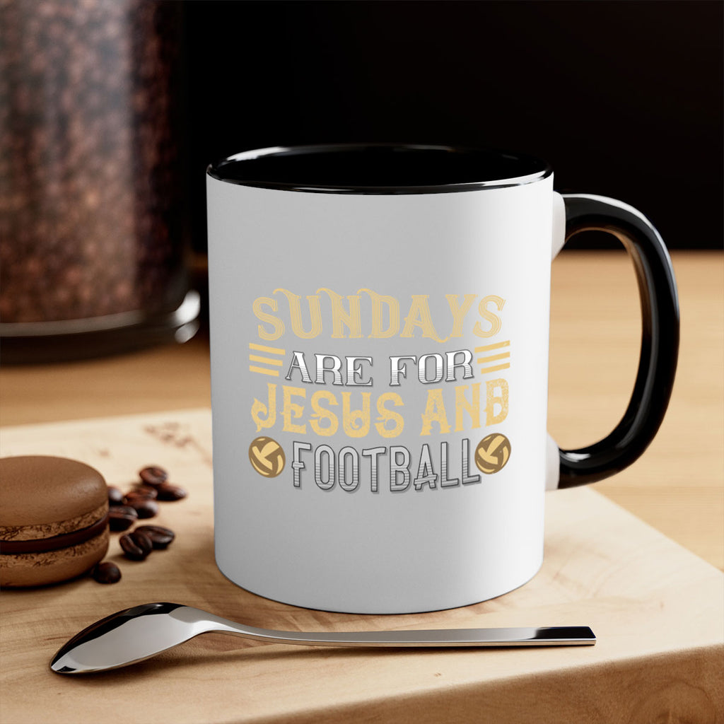 Sunday are for jesue 425#- football-Mug / Coffee Cup