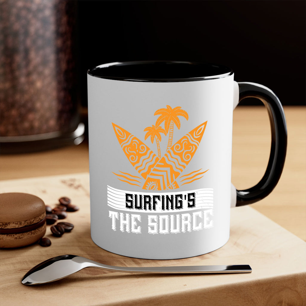 Surfings the source 411#- surfing-Mug / Coffee Cup