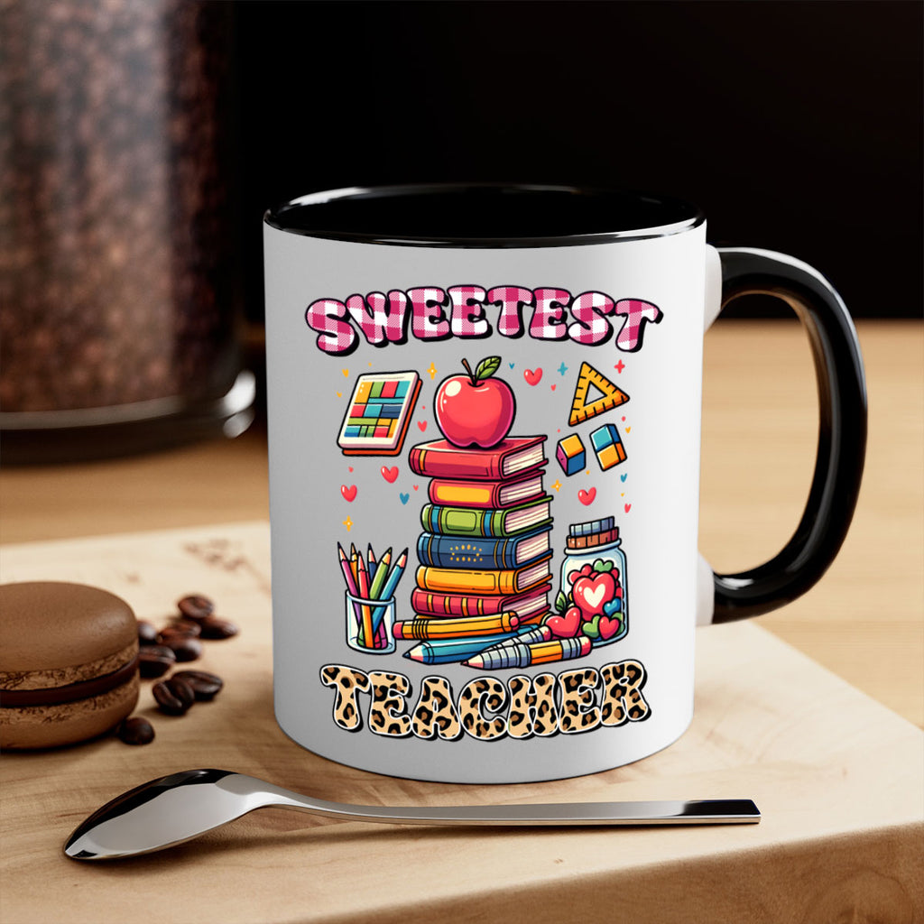Sweetest Teacher Sublimation 15#- teacher-Mug / Coffee Cup