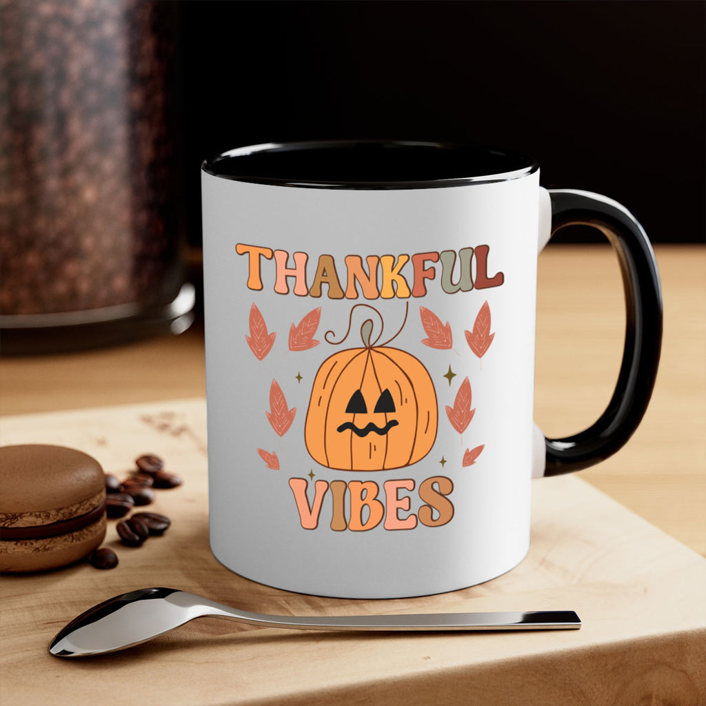 Thankful Vibes 607#- fall-Mug / Coffee Cup
