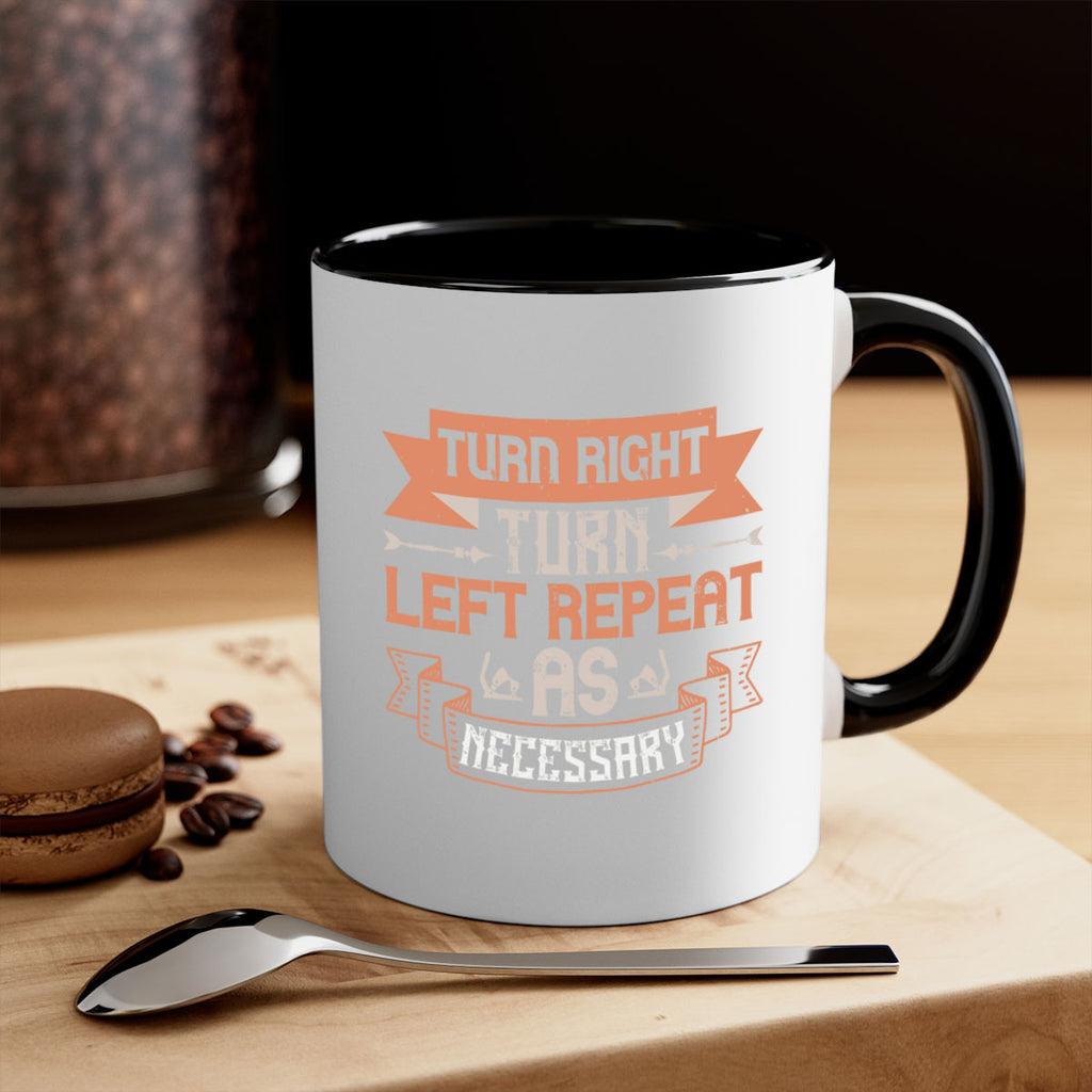 Turn right Turn left Repeat as necessary 126#- ski-Mug / Coffee Cup