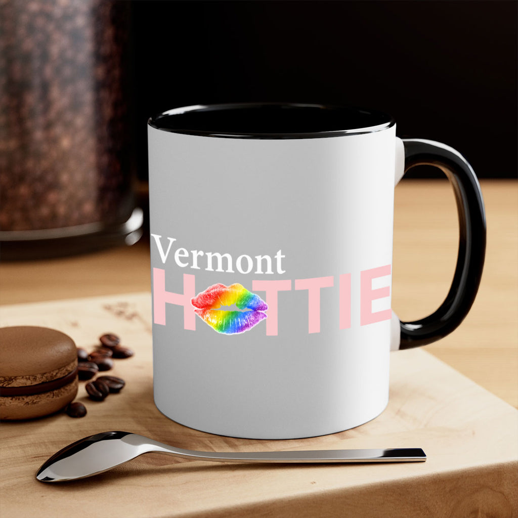Vermont Hottie with rainbow lips 96#- Hottie Collection-Mug / Coffee Cup