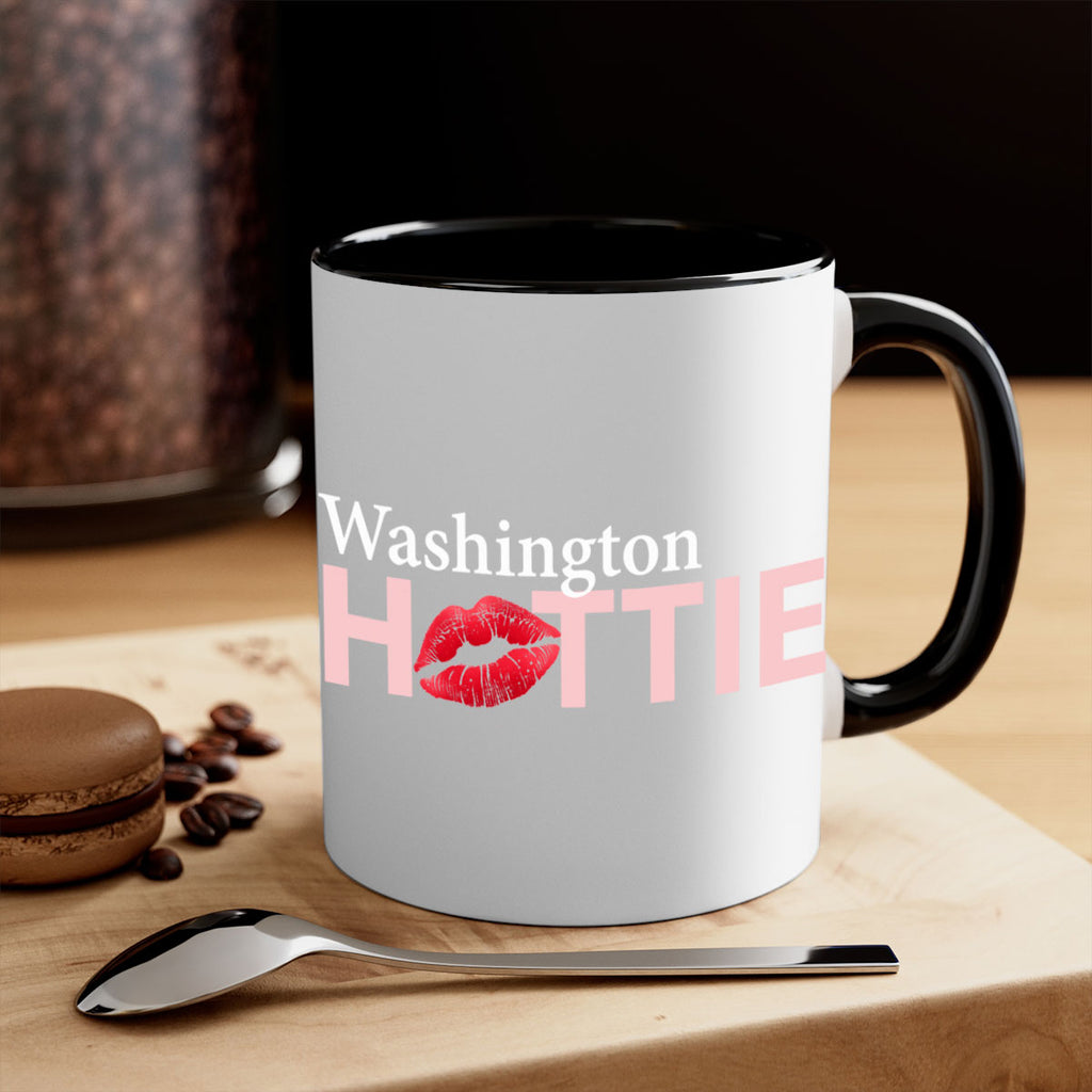 Washington Hottie With Red Lips 101#- Hottie Collection-Mug / Coffee Cup