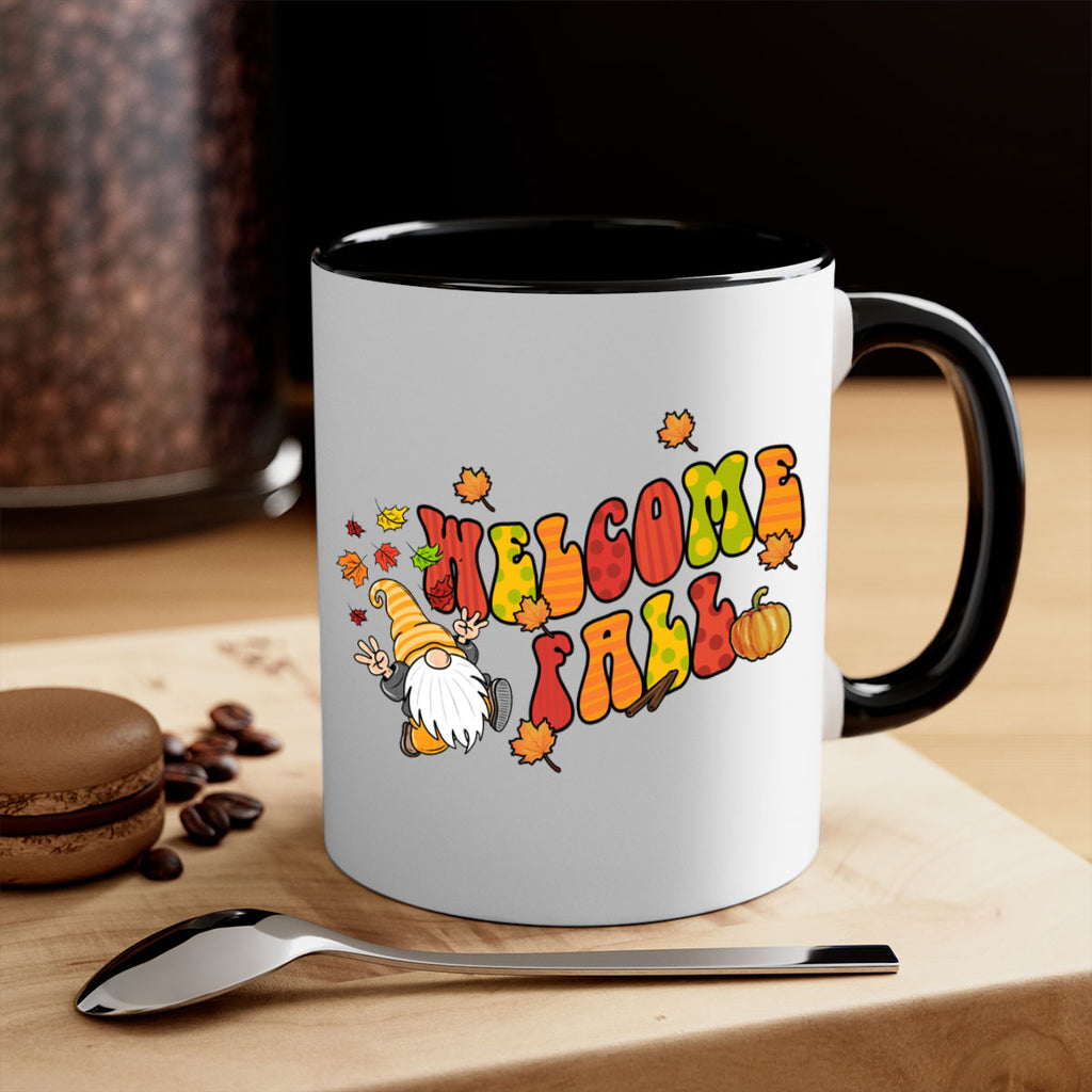 WelcomeFallGnome 637#- fall-Mug / Coffee Cup