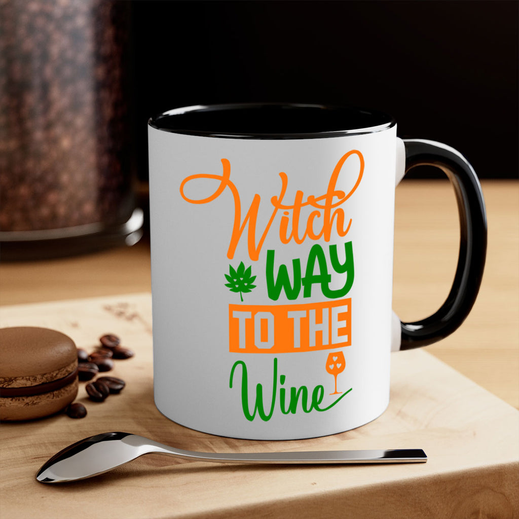 Witch Way to the Wine 650#- fall-Mug / Coffee Cup