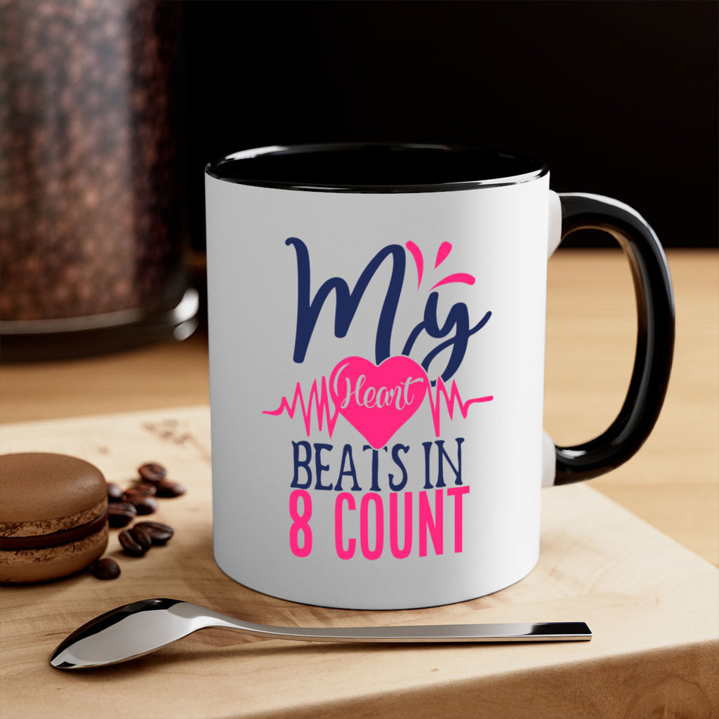 my heart beats in count 1740#- cheer-Mug / Coffee Cup