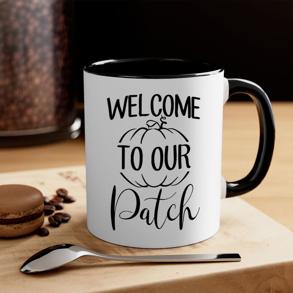 welcome to our patch 632#- fall-Mug / Coffee Cup