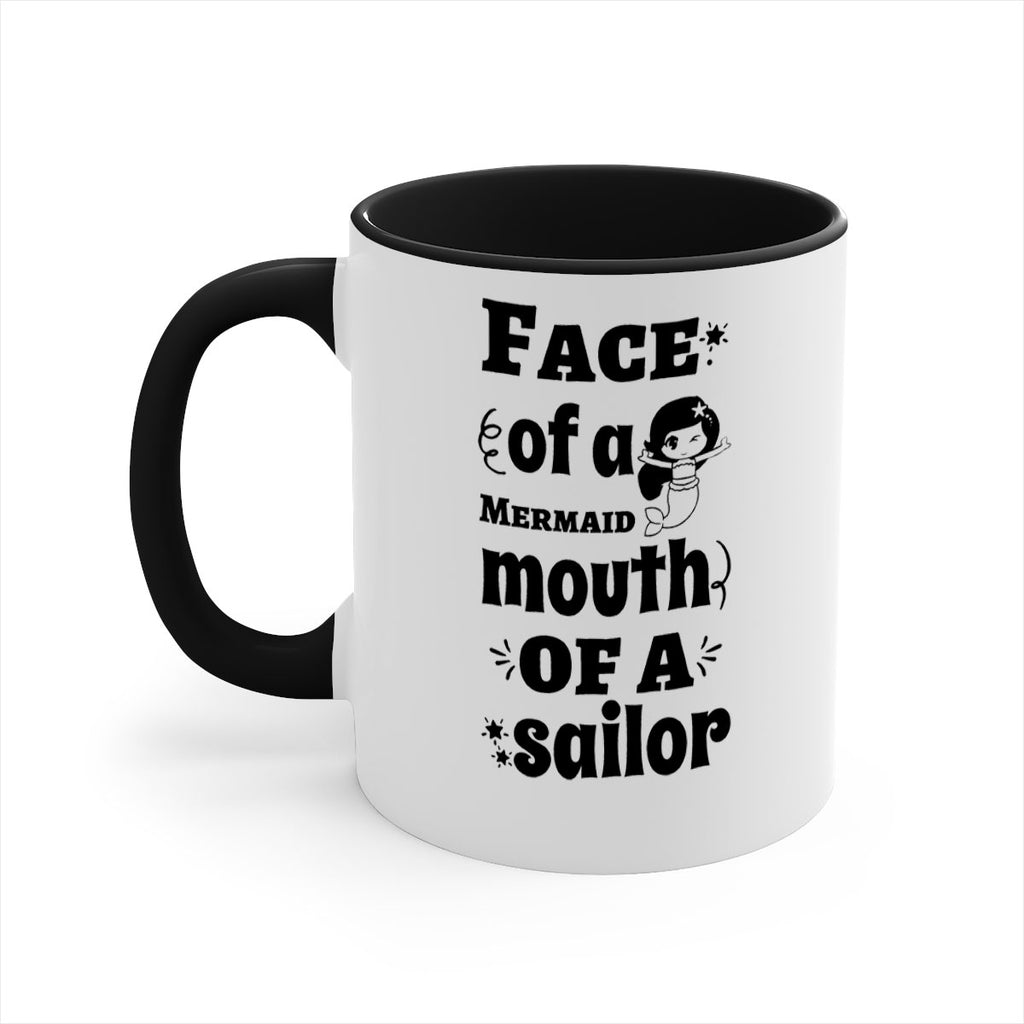 Face of a Mermaid mouth 164#- mermaid-Mug / Coffee Cup