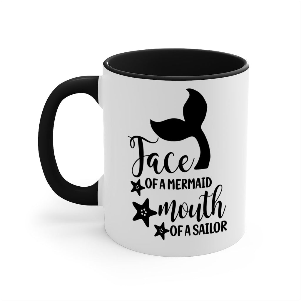 Face of a Mermaid mouth 165#- mermaid-Mug / Coffee Cup