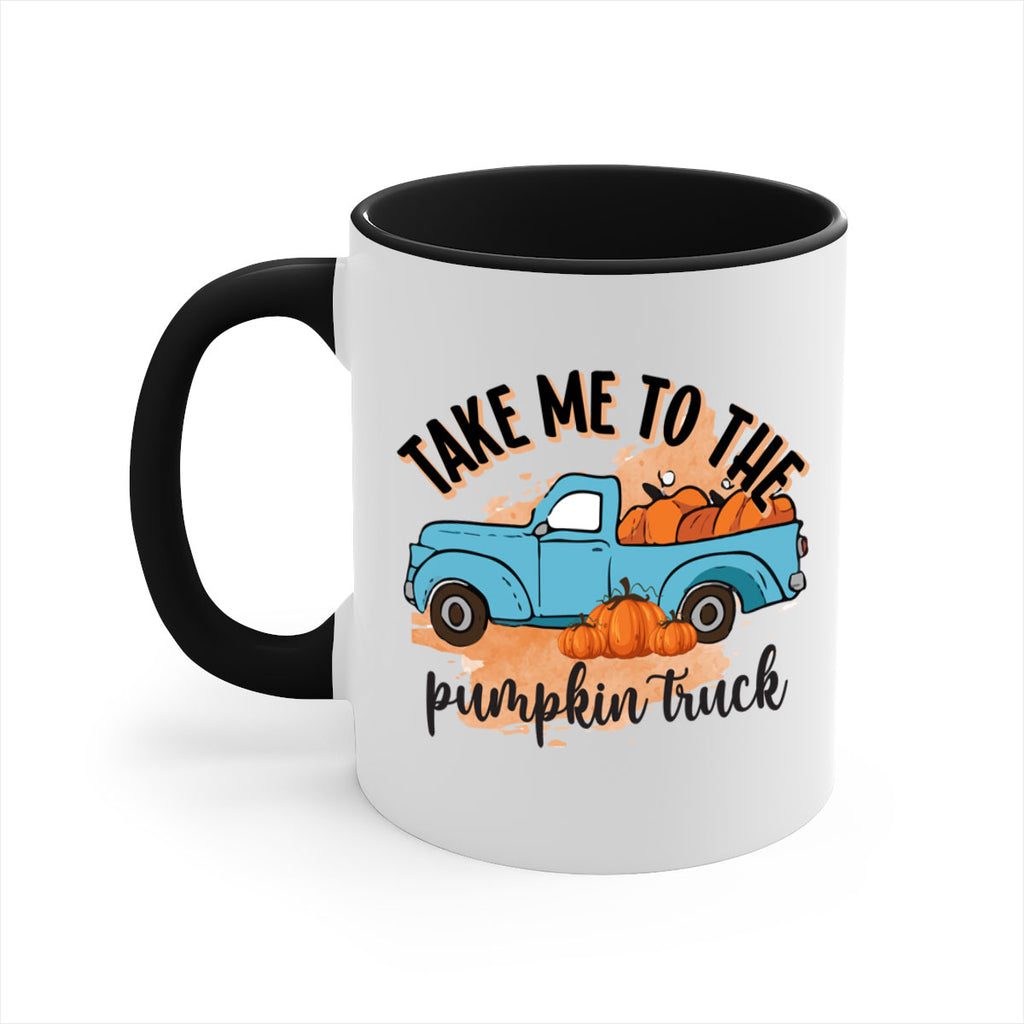 Fall Pumpkin Truck 128#- fall-Mug / Coffee Cup