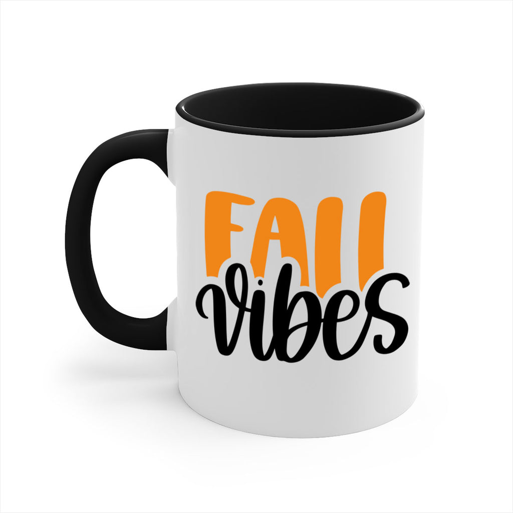 Fall Vibes 487#- fall-Mug / Coffee Cup