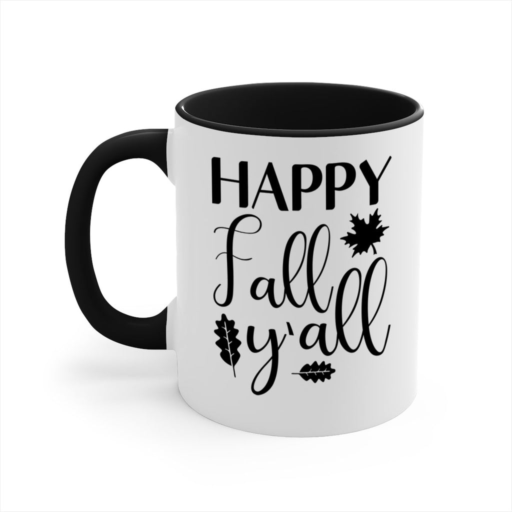 Happy Fall Y all 225#- fall-Mug / Coffee Cup