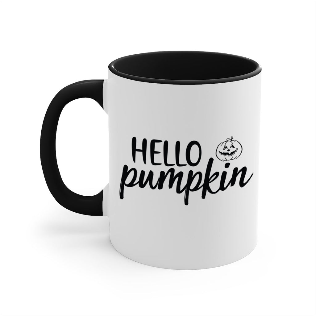 Hello Pumpkin 286#- fall-Mug / Coffee Cup
