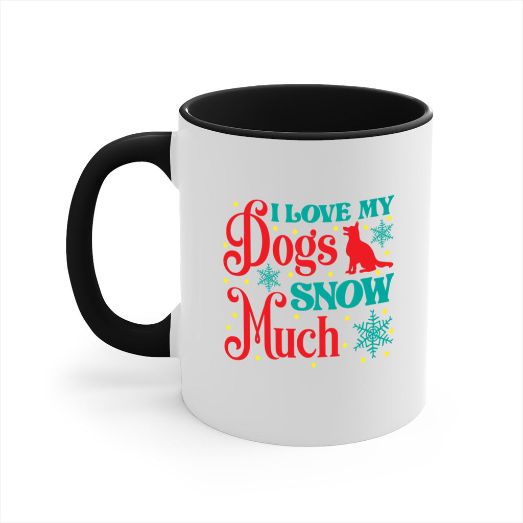 I Love My Dogs Snow 242#- winter-Mug / Coffee Cup