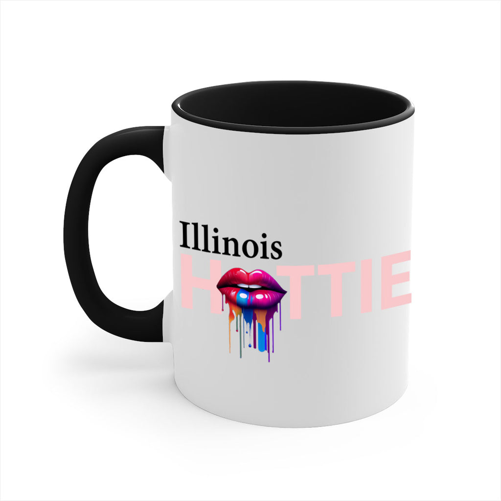 Illinois Hottie with dripping lips 13#- Hottie Collection-Mug / Coffee Cup