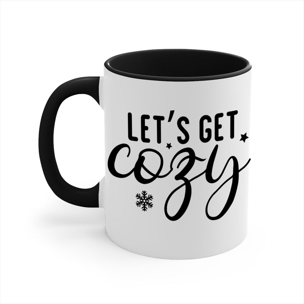 Lets Get Cozy287#- winter-Mug / Coffee Cup