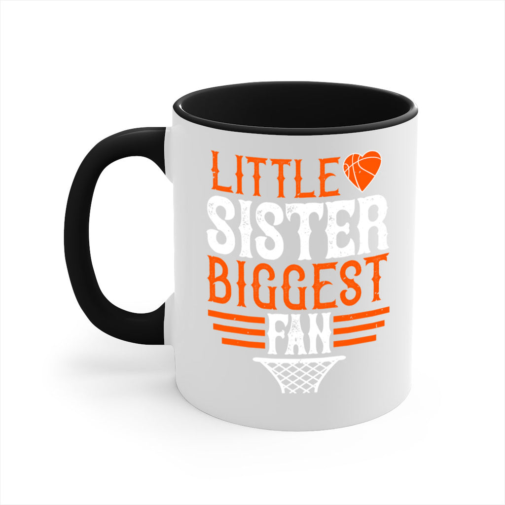 Little sister biggest fan 2002#- basketball-Mug / Coffee Cup
