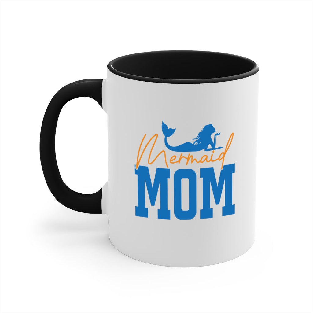 Mermaid Mom 375#- mermaid-Mug / Coffee Cup