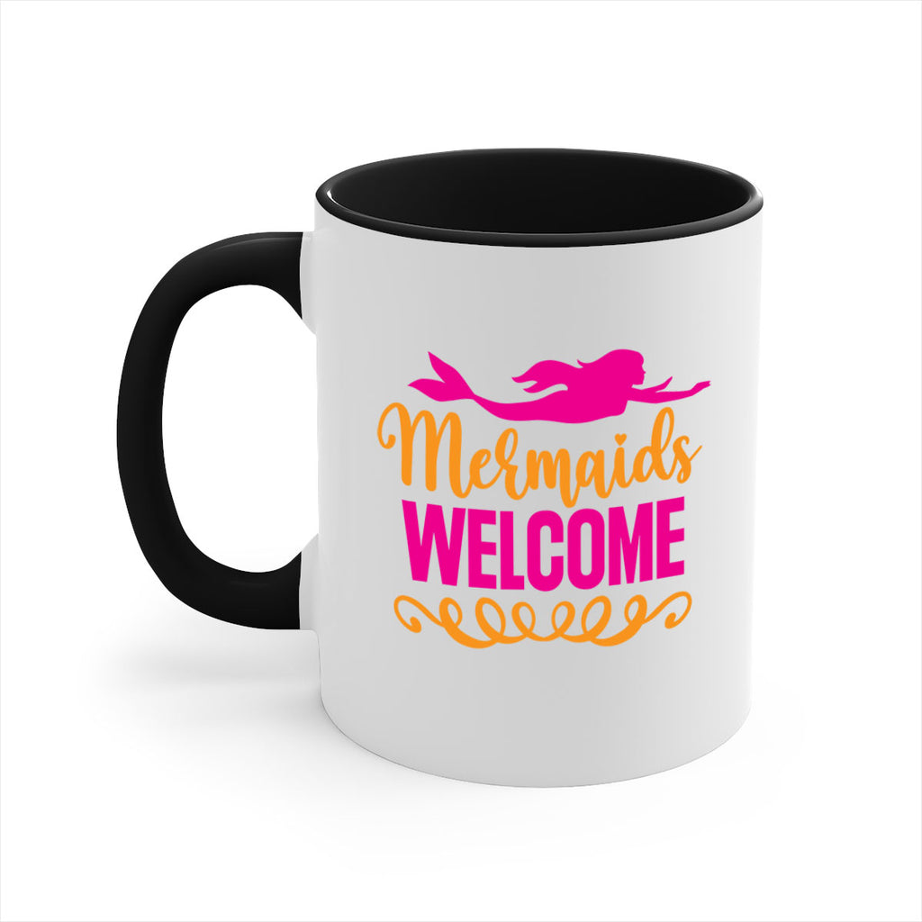 Mermaids Welcome 472#- mermaid-Mug / Coffee Cup