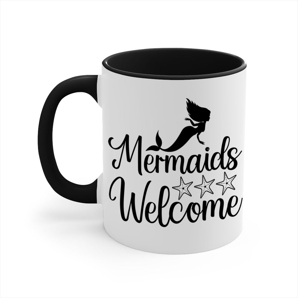 Mermaids welcome 498#- mermaid-Mug / Coffee Cup