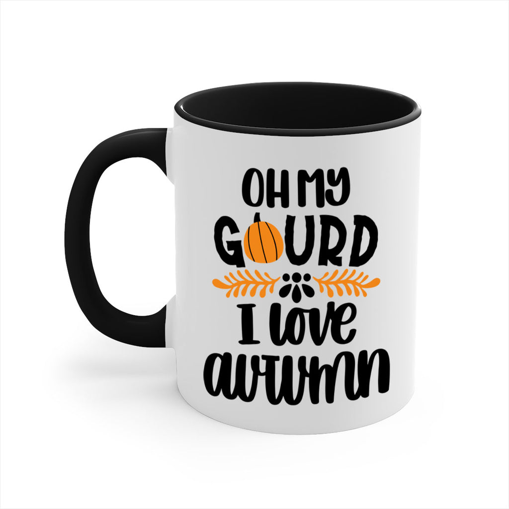 Oh My Gourd I Love Autumn 504#- fall-Mug / Coffee Cup