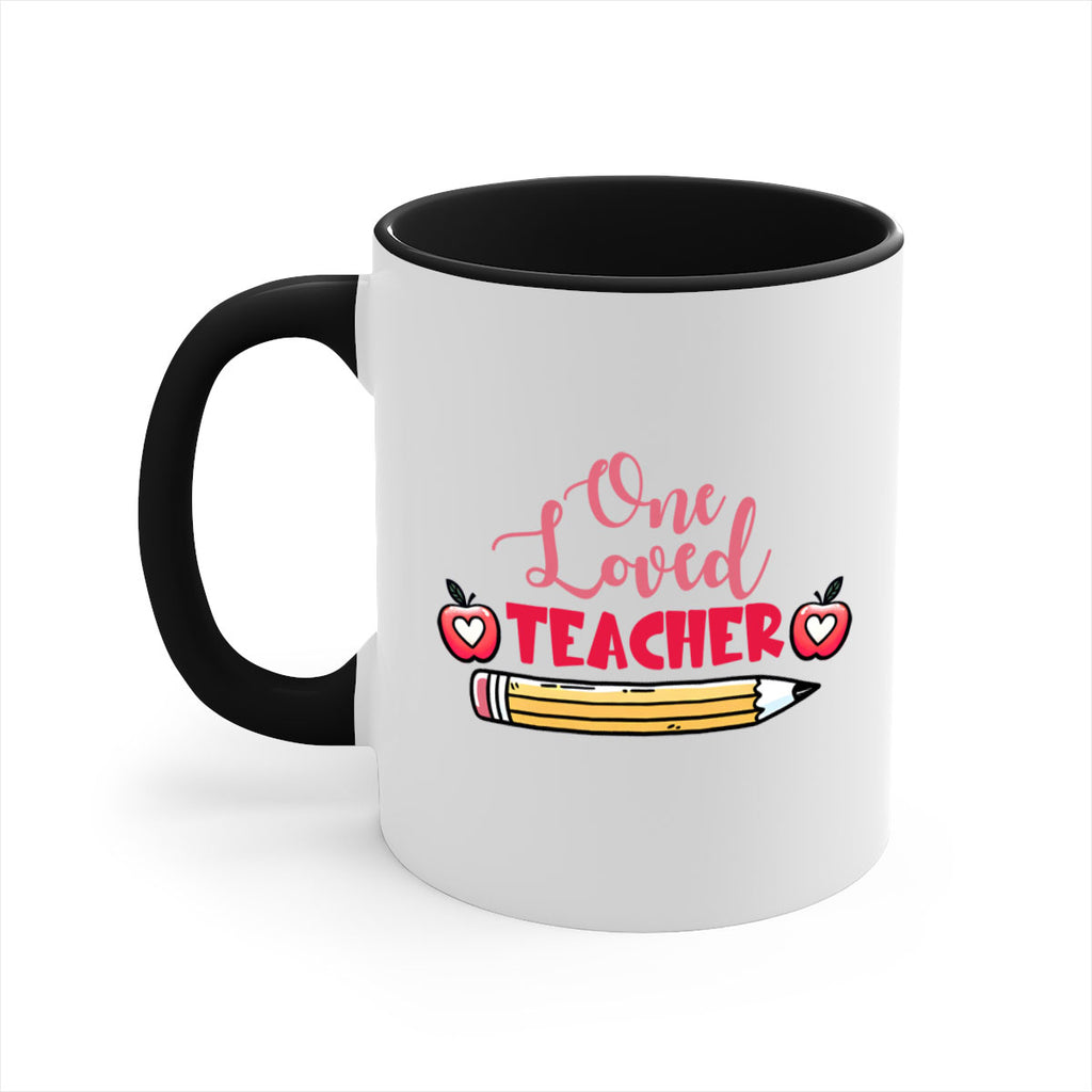 One Loved Teacher Valentine 8#- teacher-Mug / Coffee Cup