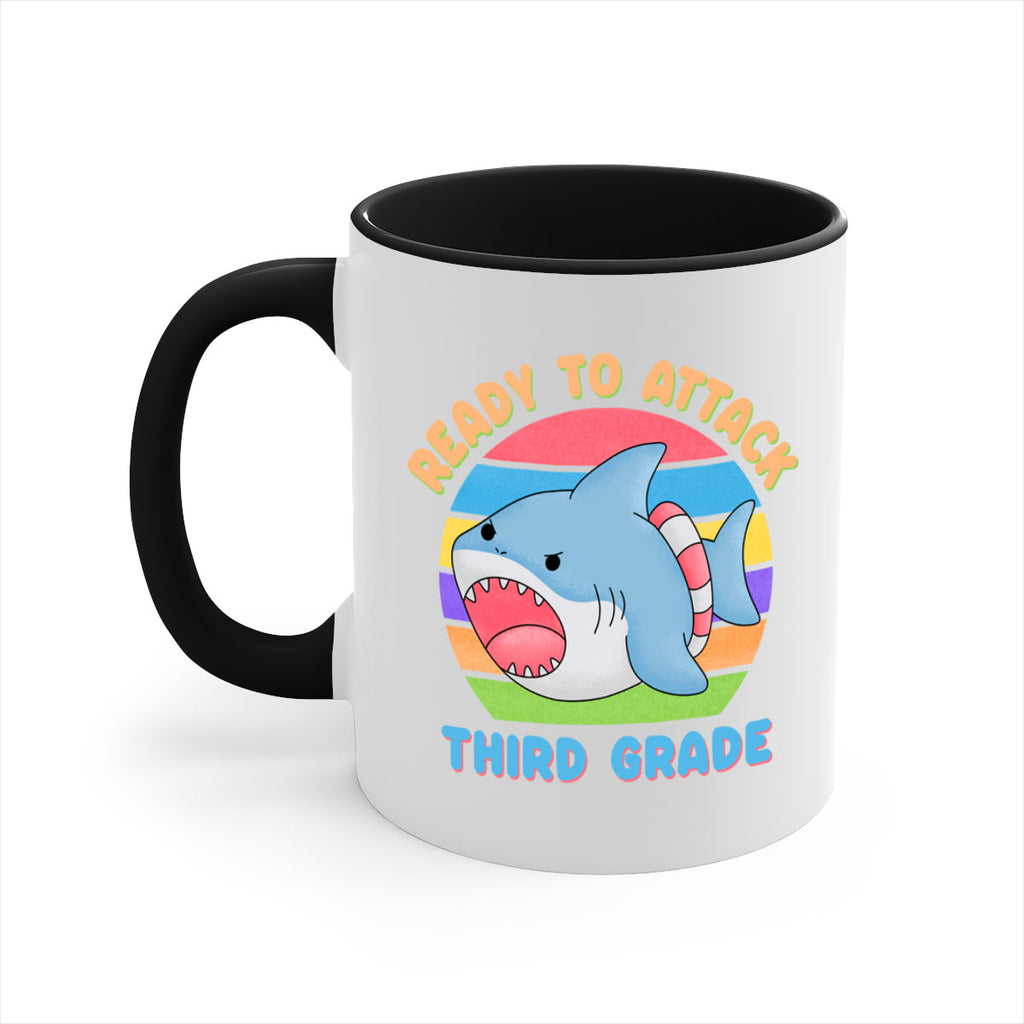 Ready to Attack 3rd Grade 19#- Third Grade-Mug / Coffee Cup