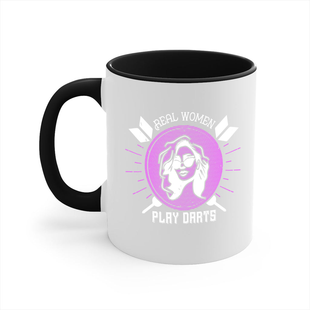 Real women play darts 1855#- darts-Mug / Coffee Cup