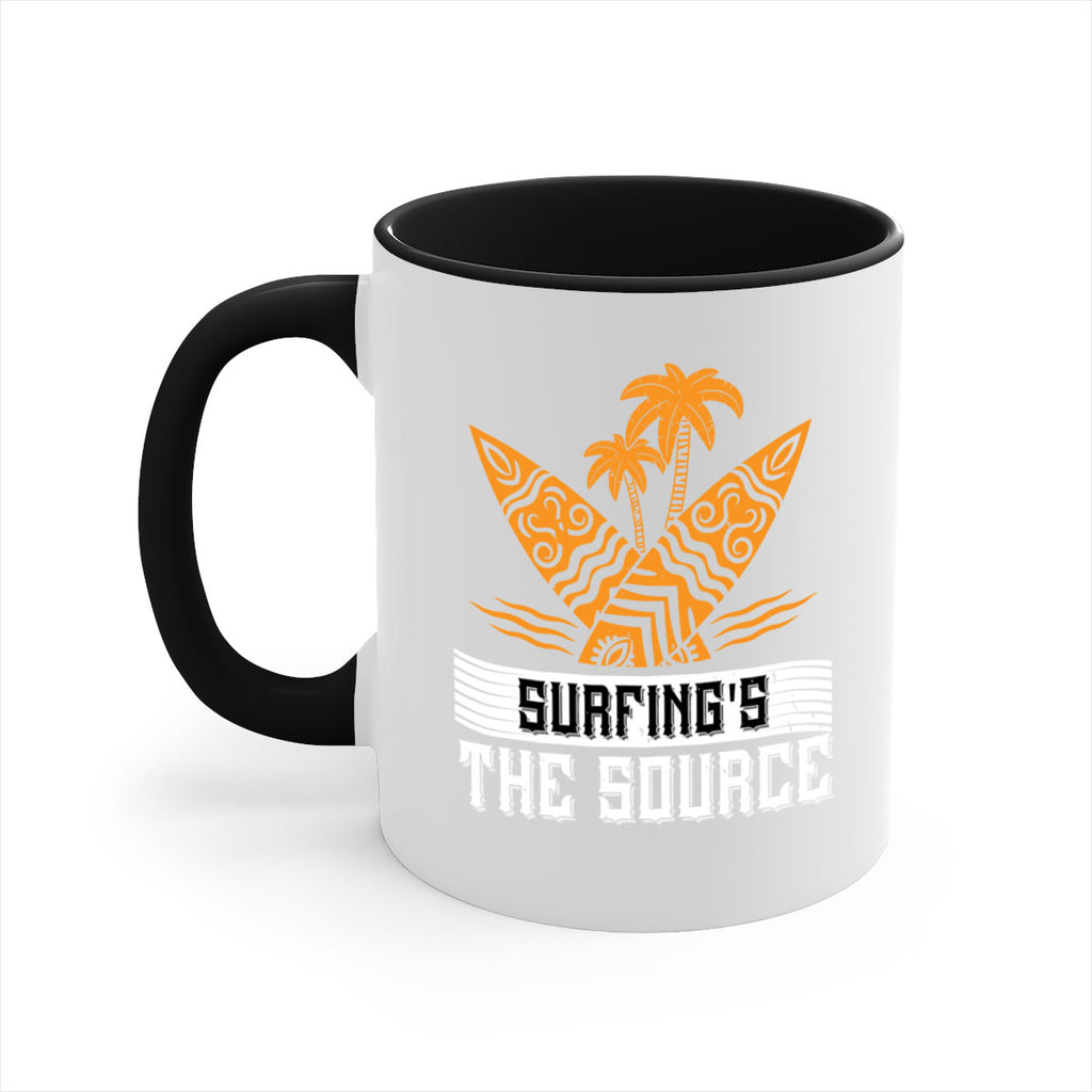 Surfings the source 411#- surfing-Mug / Coffee Cup