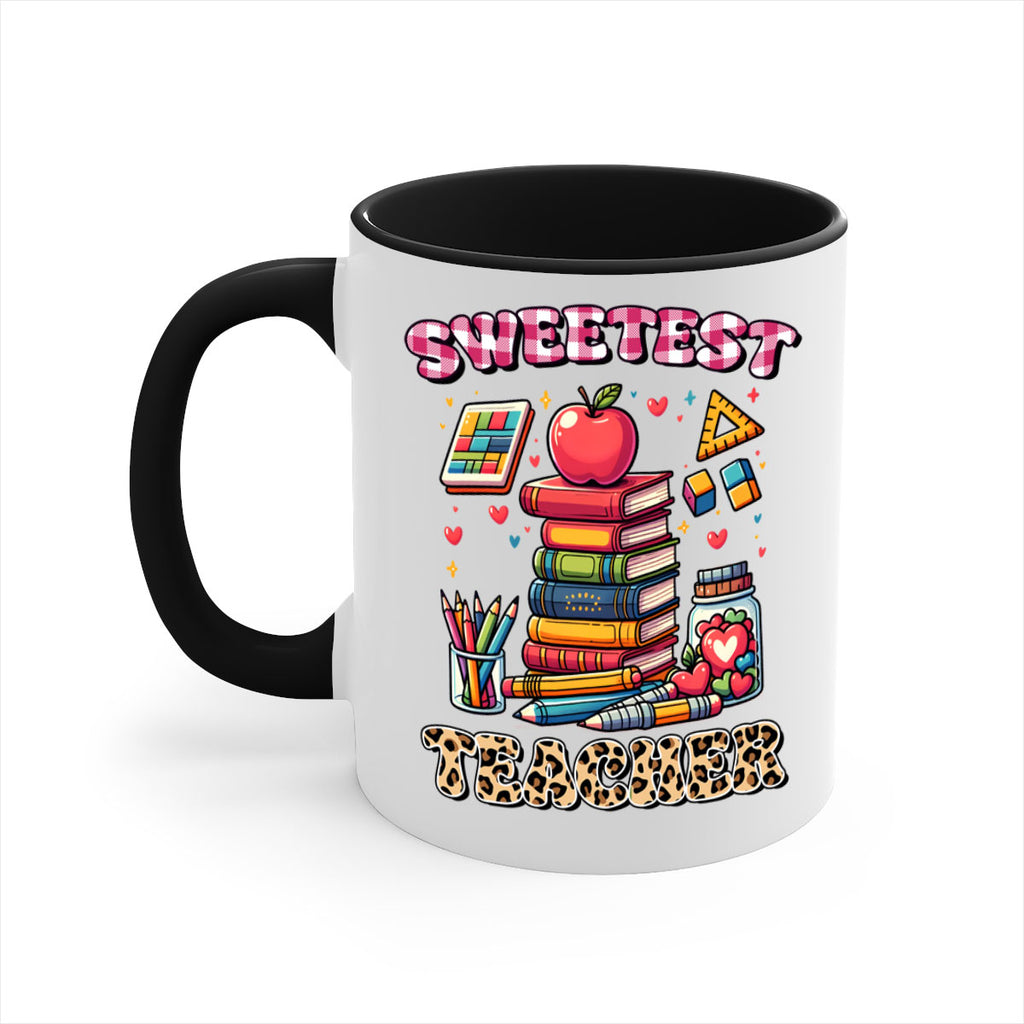 Sweetest Teacher Sublimation 15#- teacher-Mug / Coffee Cup