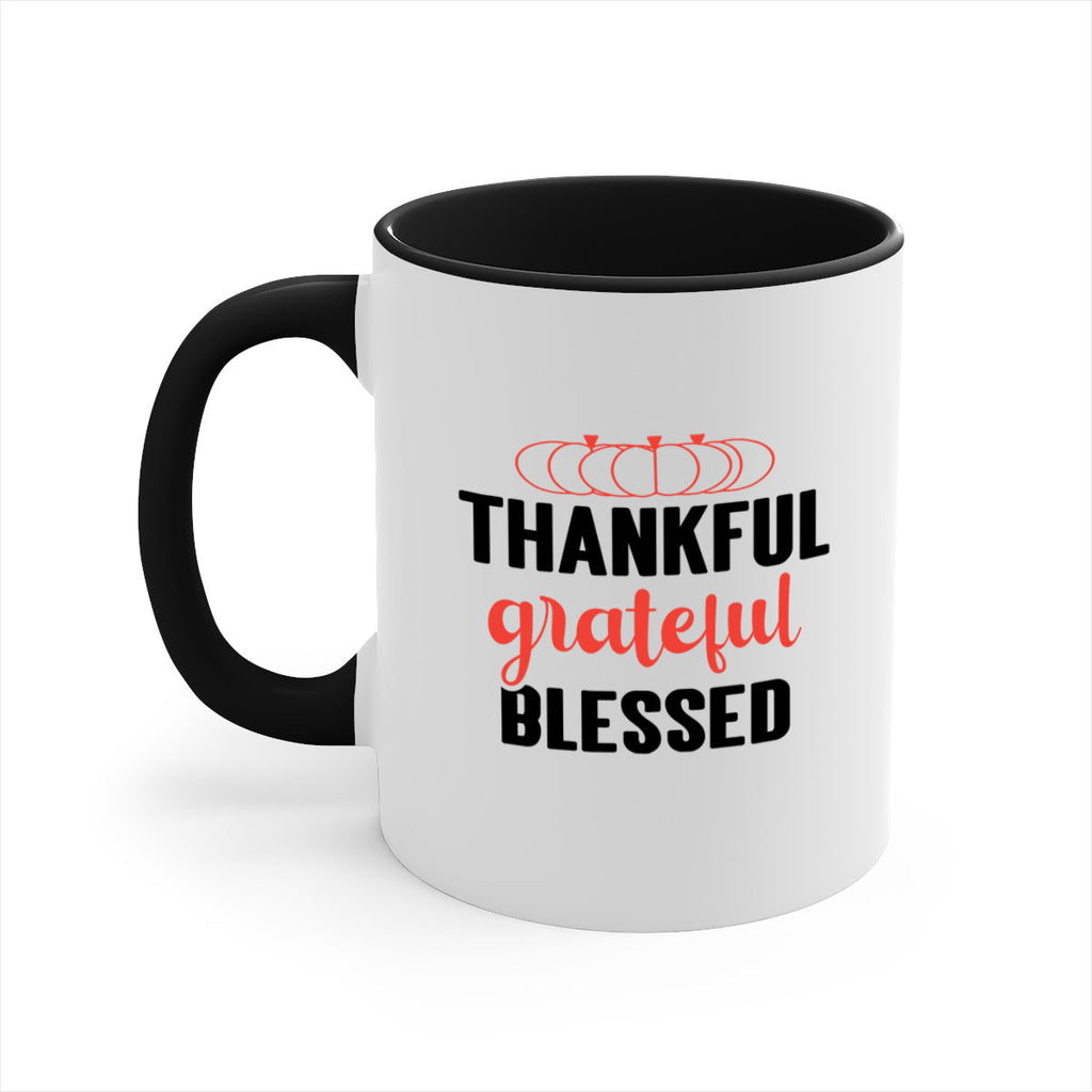 Thankful grateful blessed 603#- fall-Mug / Coffee Cup