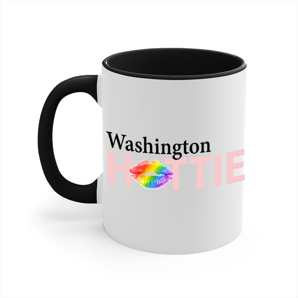 Washington Hottie with rainbow lips 47#- Hottie Collection-Mug / Coffee Cup