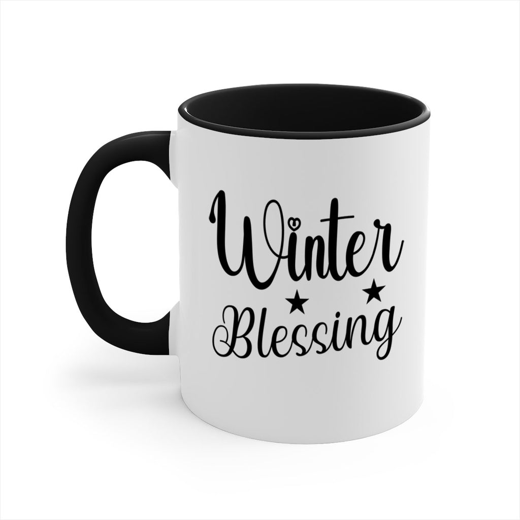 Winter Blessing 484#- winter-Mug / Coffee Cup