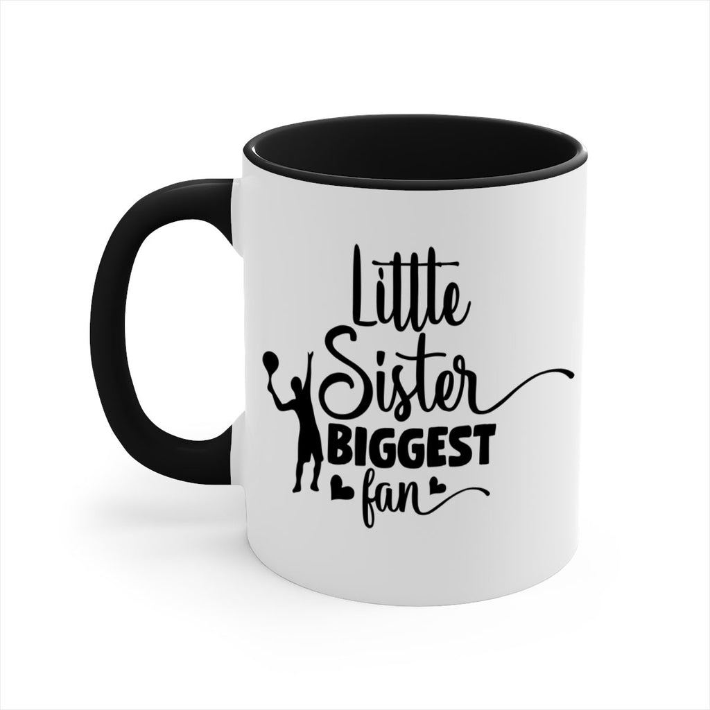 little sister biggest fan 862#- tennis-Mug / Coffee Cup