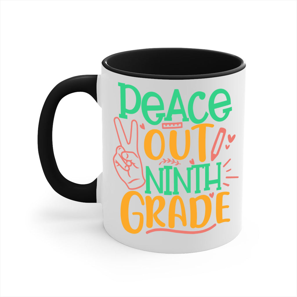 peace out 9th grade 2#- 9th grade-Mug / Coffee Cup