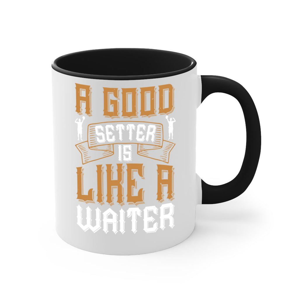 A good setter is like a waiter Style 1519#- volleyball-Mug / Coffee Cup
