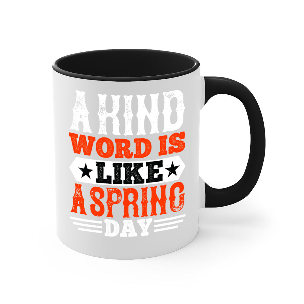 A kind word is like a spring day 2361#- basketball-Mug / Coffee Cup