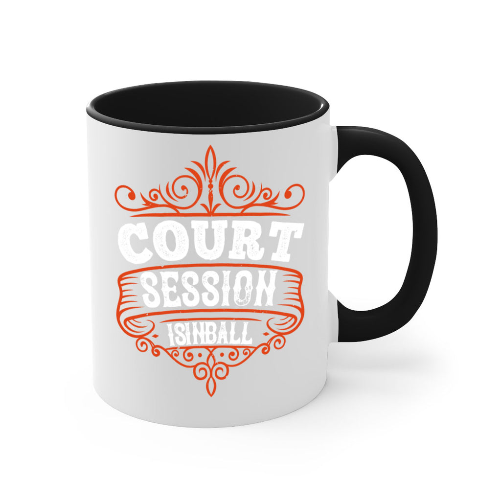 Court is in ball session 1350#- basketball-Mug / Coffee Cup