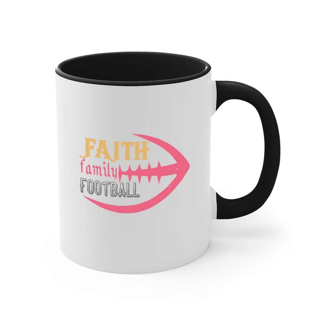 Faith family football 1257#- football-Mug / Coffee Cup