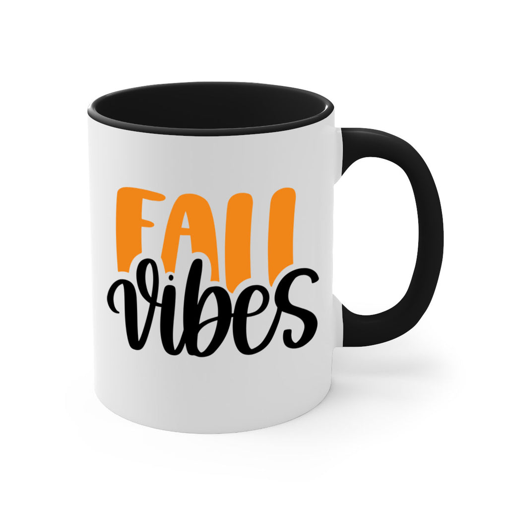 Fall Vibes 487#- fall-Mug / Coffee Cup