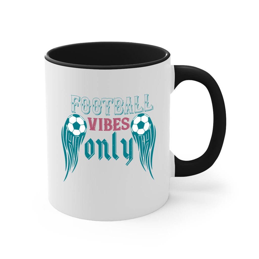 Football vibes only 1232#- football-Mug / Coffee Cup