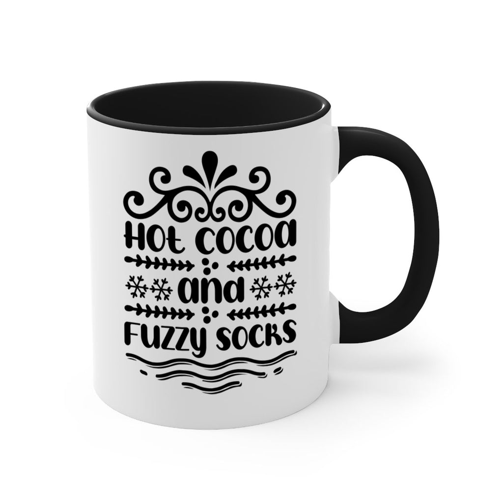 Hot Cocoa and Fuzzy Socks 219#- winter-Mug / Coffee Cup